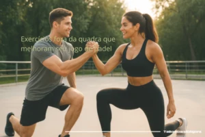 Exercícios fora da quadra que melhoram seu jogo de padel