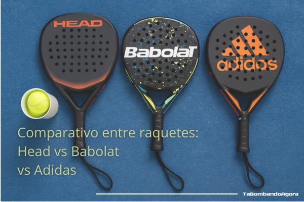 Comparativo entre raquetes: Head vs Babolat vs Adidas