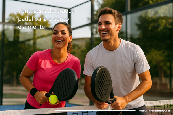 Vantagens de praticar padel para corpo e mente